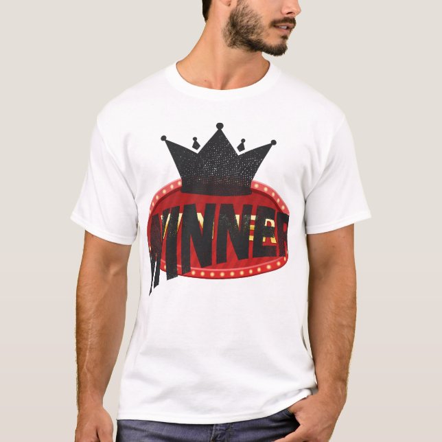 Gewinner-Logo T Shirt (Vorderseite)
