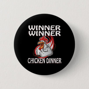 Gewinner Loser Video Game Chicken Dinner Game Play Button