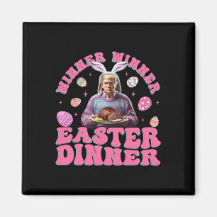 Gewinner Osteressen Funny Trump Happy East Magnet
