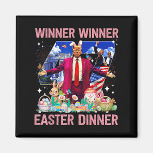 Gewinner Osteressen Trump Bunny Hunt Eggs Happy E Magnet