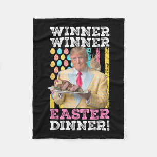 Gewinner Osterfest Abendessen Trump Ostern Uns Fleecedecke