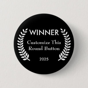 Gewinner-Preisbutton 'Custom Film Festival Winner Button