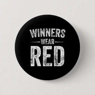 Gewinner tragen Red Team Red Game Competition Farb Button