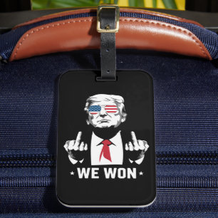 Gewinner Trump Wir gewinnen den Tag der Amtseinfüh Gepäckanhänger