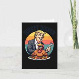 Gewinner Türkei Abendessen Donald Trump Funny Thi Karte