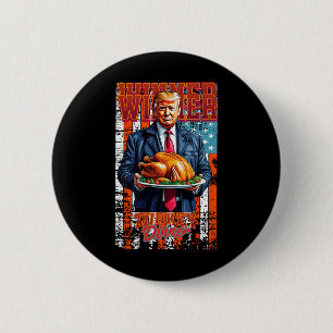 Gewinner Türkei Abendessen Erntedank Trump Button
