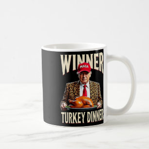 Gewinner Türkei Abendessen Funny Trump Kaffeetasse