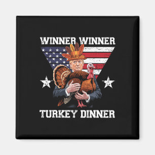 Gewinner Türkei Dinner Trump Erntedank Spaß Magnet