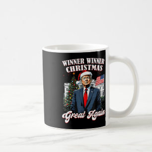 Gewinner Weihnachten Großen Spaß Trump 2024 Kaffeetasse