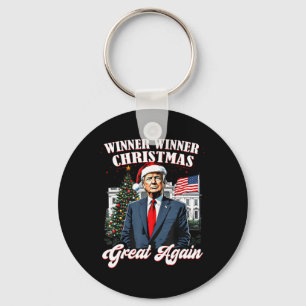 Gewinner Weihnachten Großen Spaß Trump 2024 Schlüsselanhänger