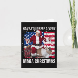 Gewinner Weihnachtsessen Weihnachtsessen Santa Tru Karte
