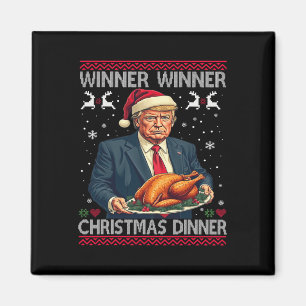 Gewinner Weihnachtsessen Weihnachtsessen Santa Tru Magnet