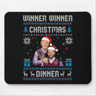Gewinner Weihnachtsessen Weihnachtsessen Santa Tru Mousepad