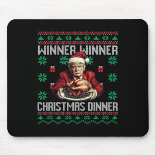 Gewinner Weihnachtsessen Weihnachtsessen Santa Tru Mousepad