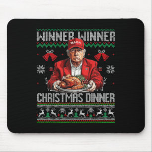 Gewinner Weihnachtsessen Weihnachtsessen Santa Tru Mousepad