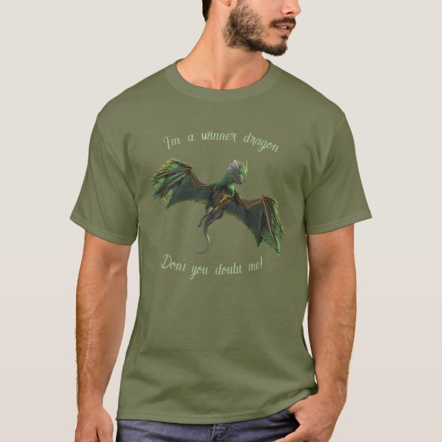 Gewinnerdrache T-Shirt (Vorderseite)
