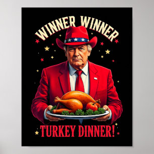 Gewinnerin Funny Sieger Türkei Dinner Trump Pjs Da Poster