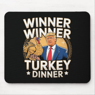 Gewinnerin Türkei Dinner Trump Erntedank Mousepad