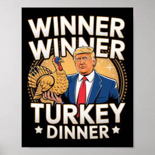 Gewinnerin Türkei Dinner Trump Erntedank Poster