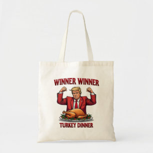 Gewinnerin Türkei Dinner Trump Erntedank Tragetasche
