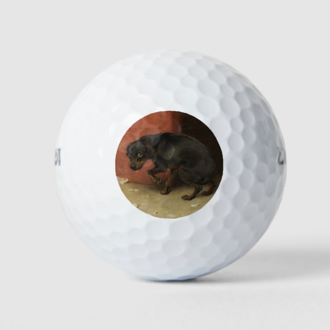 Gewissen macht uns alle zum Feigling Golfball (Vorderseite)