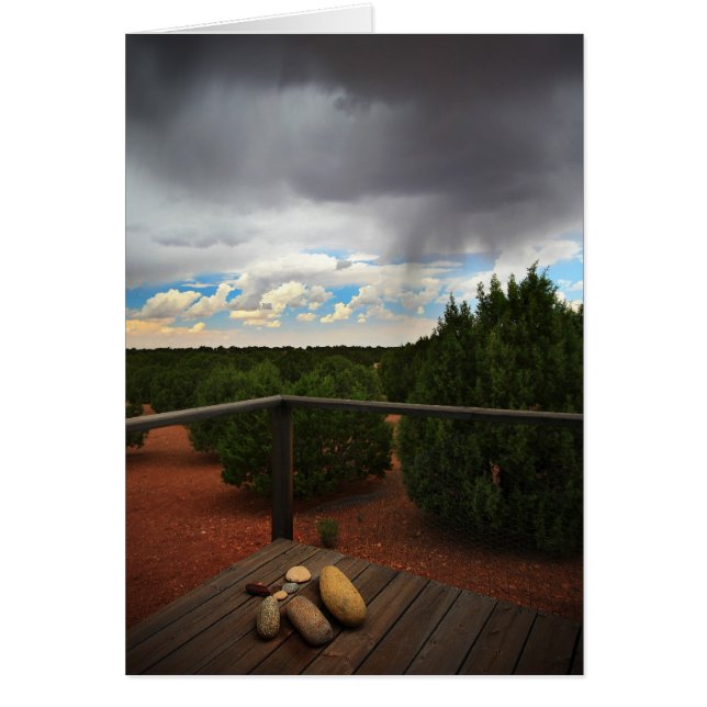 Gewitter auf der Vorderseite (Vorne)