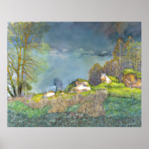 Gewitter im Frühjahr Poster