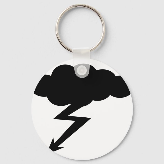 Gewitter Schlüsselanhänger (Vorderseite)