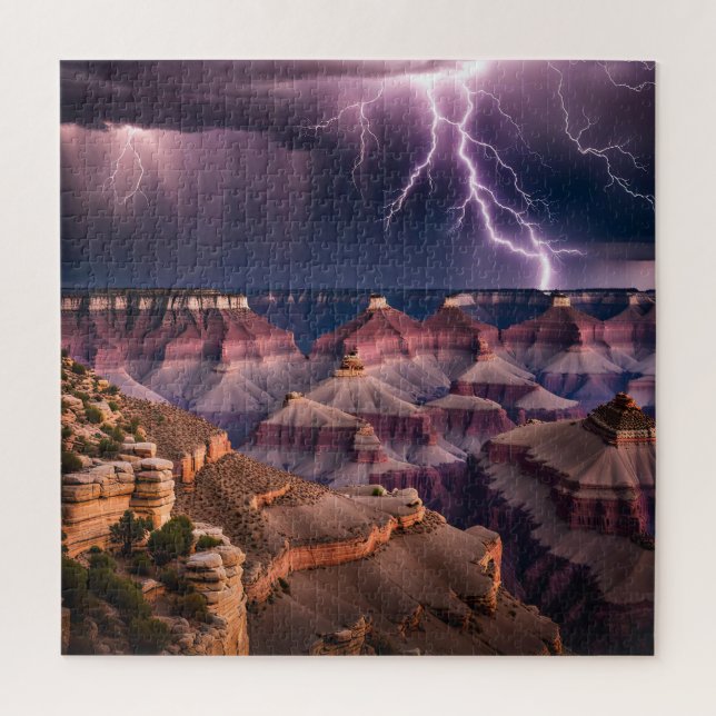 Gewitter über dem Grand Canyon (Vertikal)