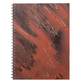 Gewitterte Textur Notizblock
