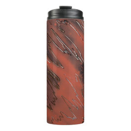 Gewitterte Textur Thermosbecher