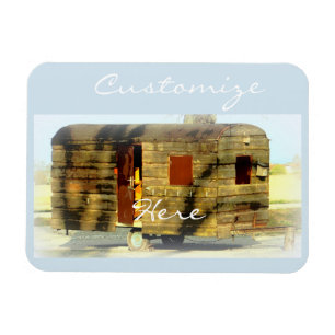 Gewitterter-Holzanhänger Thunder_Cove Magnet