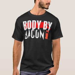 Gewitterter Körper von Bacon Keto Diät Geschenkdes T-Shirt