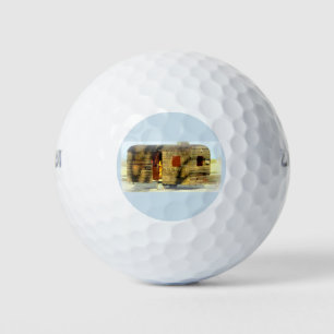 Gewitterter Sinti und Roma Caravan Thunder_Cove je Golfball