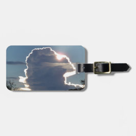 Gewitterwolke blockiert die Sonne Gepäckanhänger