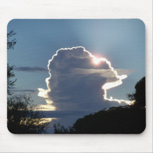 Gewitterwolke blockiert die Sonne Mousepad