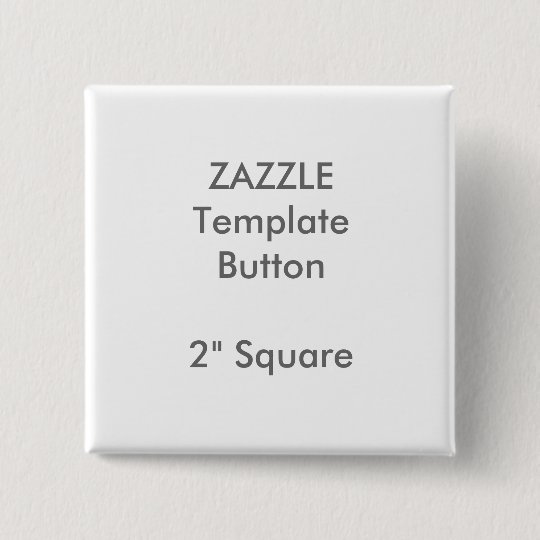 Gewohnheit 2" quadratische quadratischer button 5,1 cm
