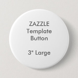 Gewohnheit 3" große runde Knopf-Raum-Schablone Button