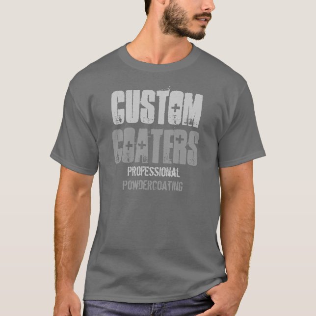 Gewohnheit, Auftragmaschinen, beruflich, T-Shirt (Vorderseite)