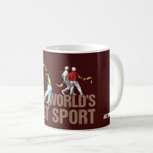 Gewohnheit, baskischer Sport Jai Alai/Cesta Punta Kaffeetasse