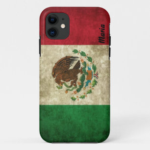 Gewohnheit beunruhigter mexikanische Flagge iPhone title_seo2
