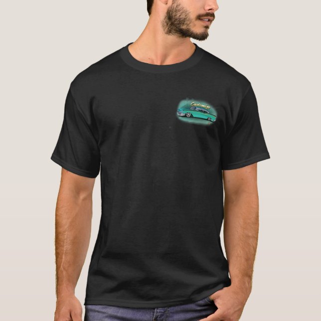 Gewohnheit Chevy T-Shirt 1957 (Vorderseite)