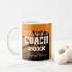 Gewohnheit dankt Basketballtrainer-Kaffee-Tasse Kaffeetasse (Mit Donut)