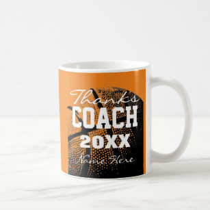 Gewohnheit dankt Basketballtrainer-Kaffee-Tasse Kaffeetasse