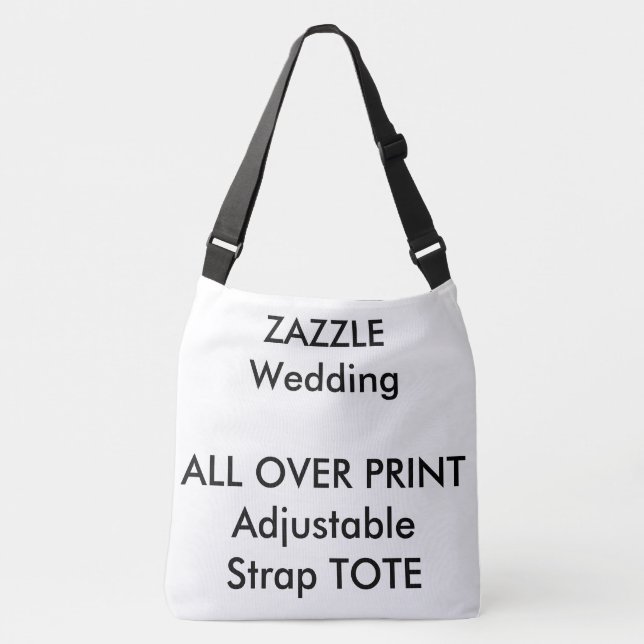 Gewohnheit, die ALLE ÜBER DRUCK Tasche mit dem (Vorderseite)