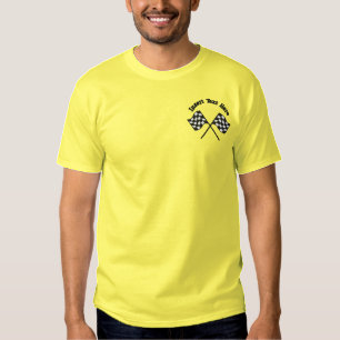 Gewohnheit, die gesticktes Shirt läuft