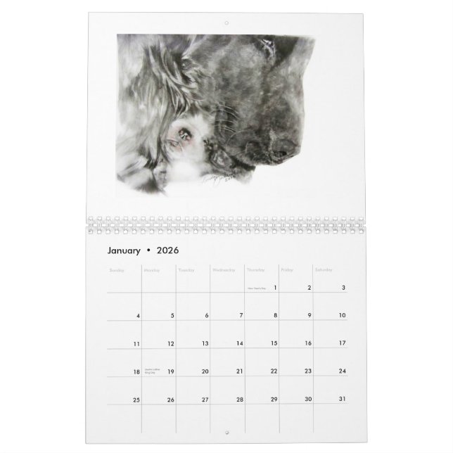 Gewohnheit Druckkalender Kalender (Jan 2026)