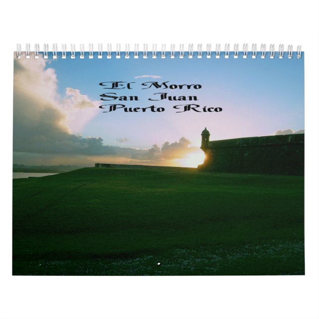 Gewohnheit Druckkalender-karibische Inseln Kalender (Titelbild)