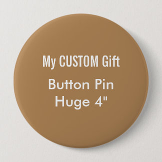 Gewohnheit druckte 4" enormes button
