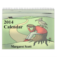 Gewohnheit druckte Kalender 2014